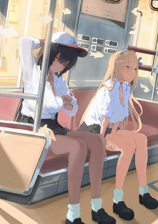 FanArt Karin &amp; Asuna Blue Archive